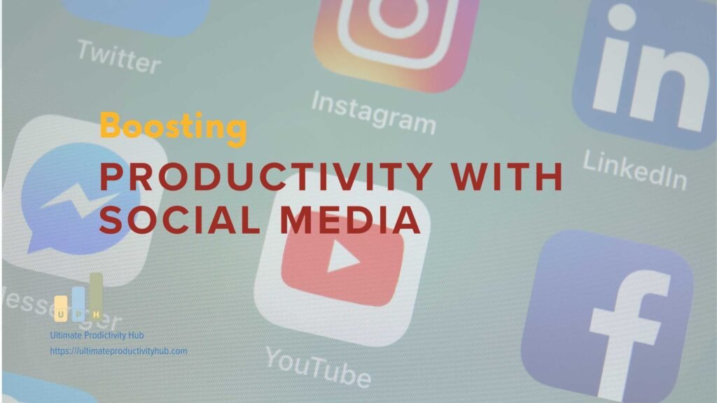 Boosting Productivity with Social Media