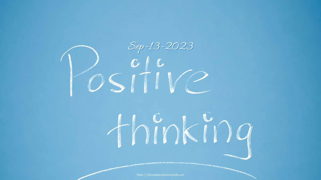 Positive Thinking Day